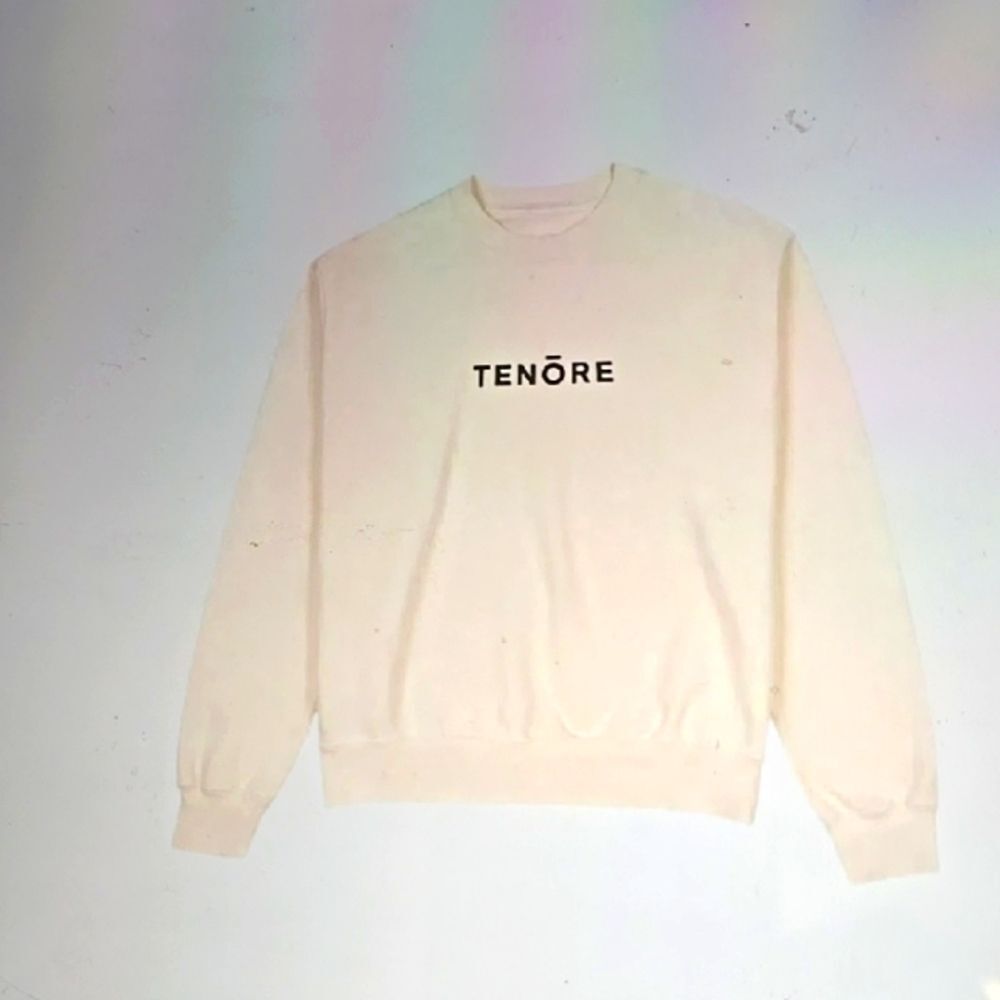 Tenore, All Seasons Staple, Logo Fleece Cream‎  M unisex